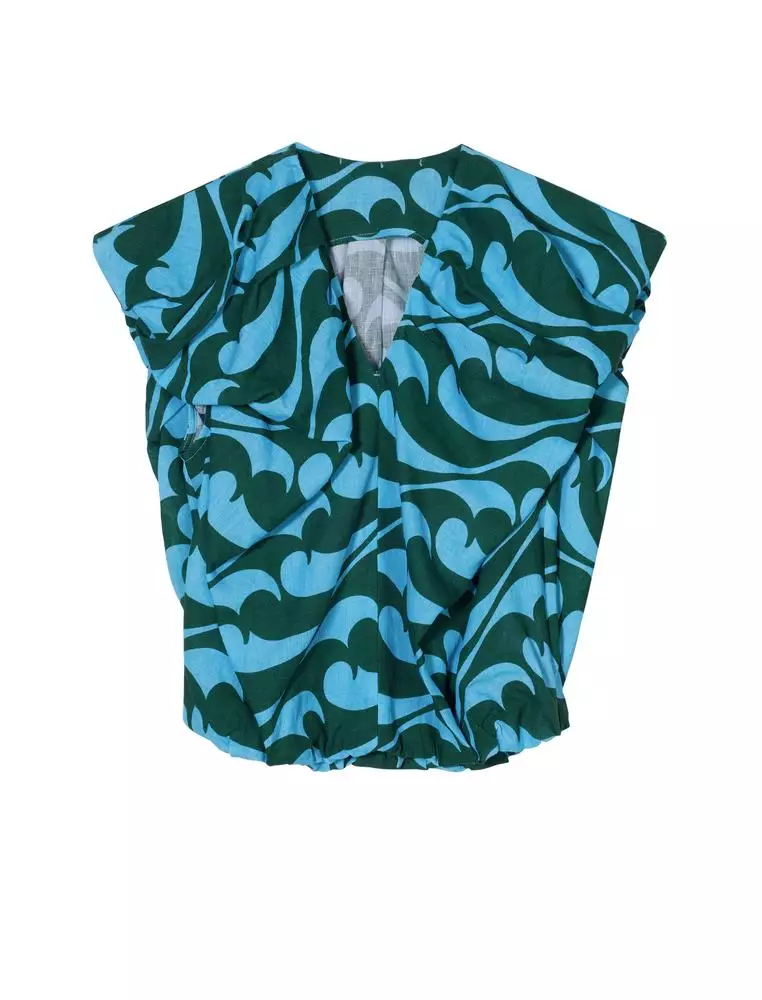 Eco-Friendly V-Neck Oversized Streetwear Sleeveless Top