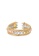 TOMEI TOMEI Italy Tri-Colour Beads Ring, Yellow Gold 916 (KAPPA2086-3C) (5.71g) 7F649AC2309060GS_1