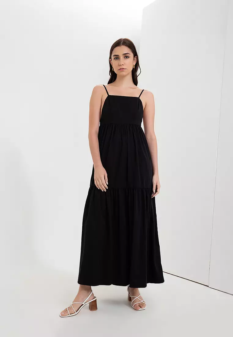 Square neck deals cami dress