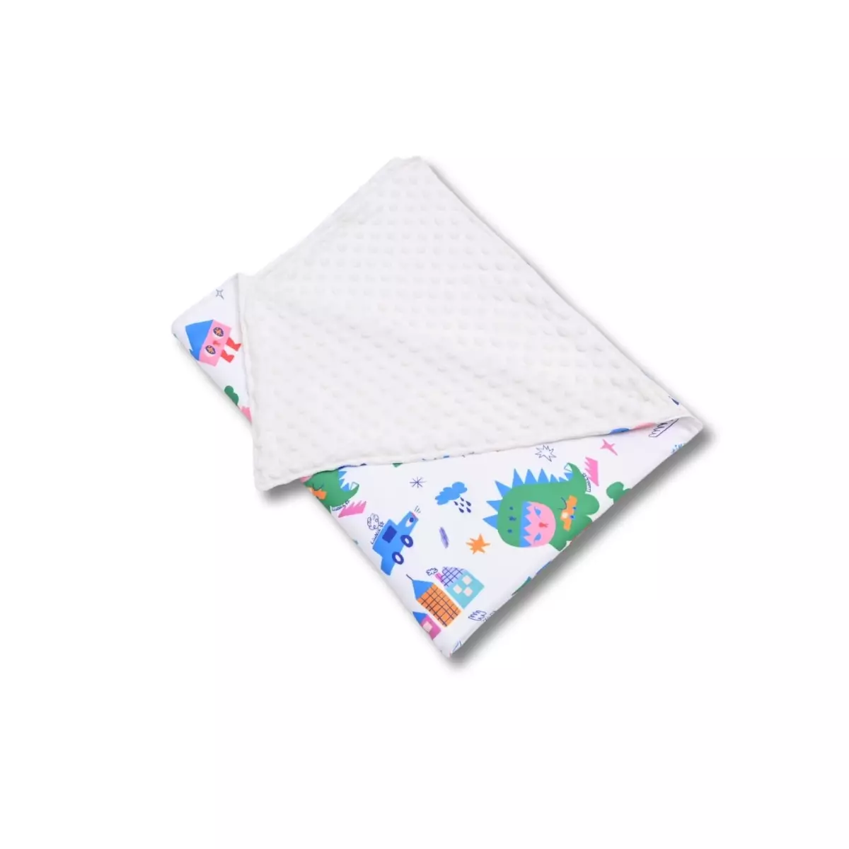 Babybee Liunic Joyful Blanket Boy - Selimut Bayi Hypoallergenic Anti Iritasi