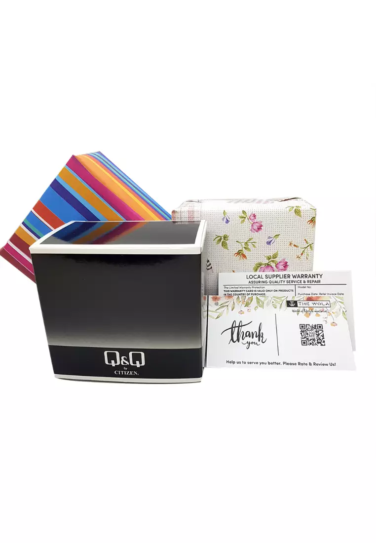 Watch by Citizen VQ96J024Y Kids Analog Watch with Green Rubber Strap