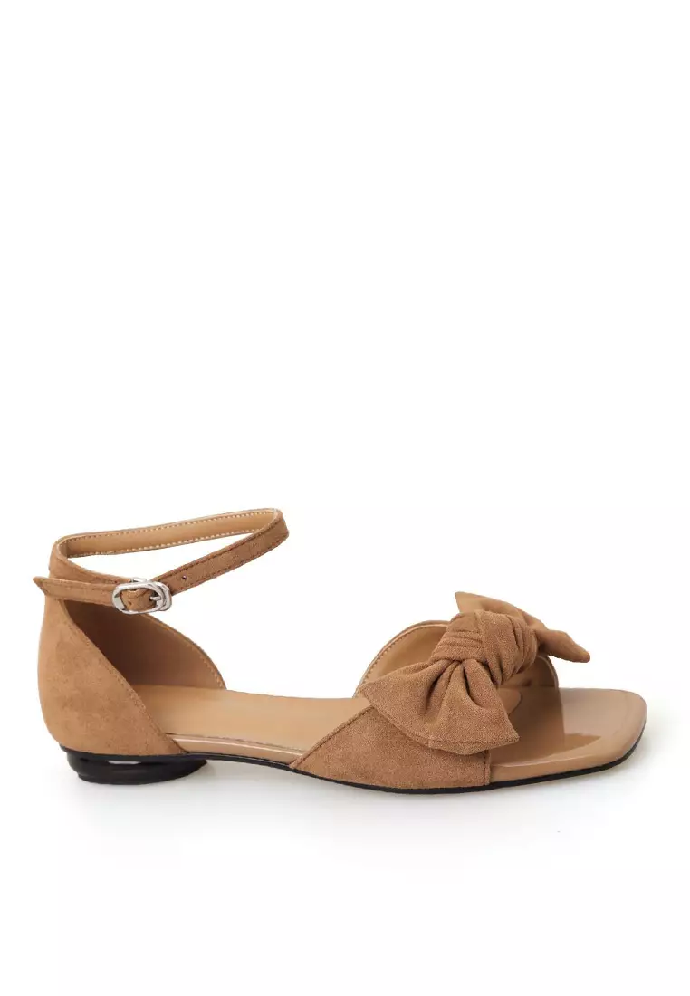 Discount on Twenty Eight Shoes  shoes - SKU: VANSA Fashionable Bow Low Heel Sandals VSW-S06191312