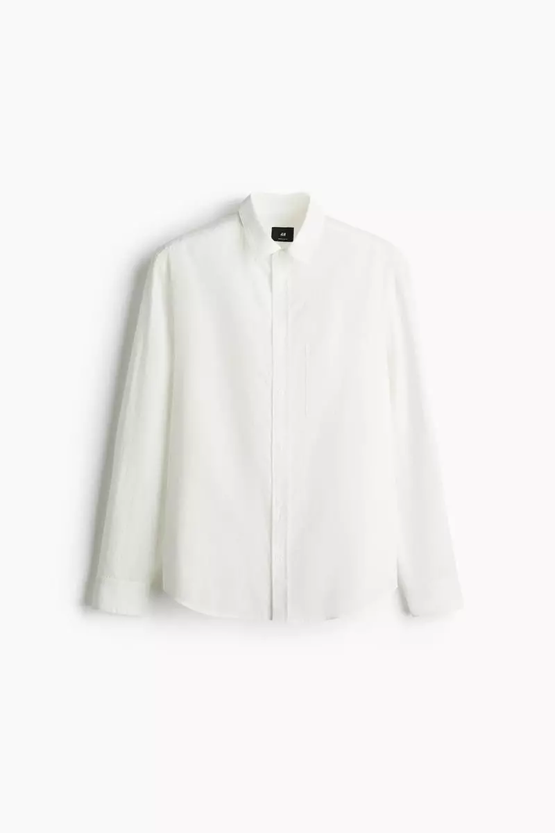 Regular Fit Lyocell-blend shirt