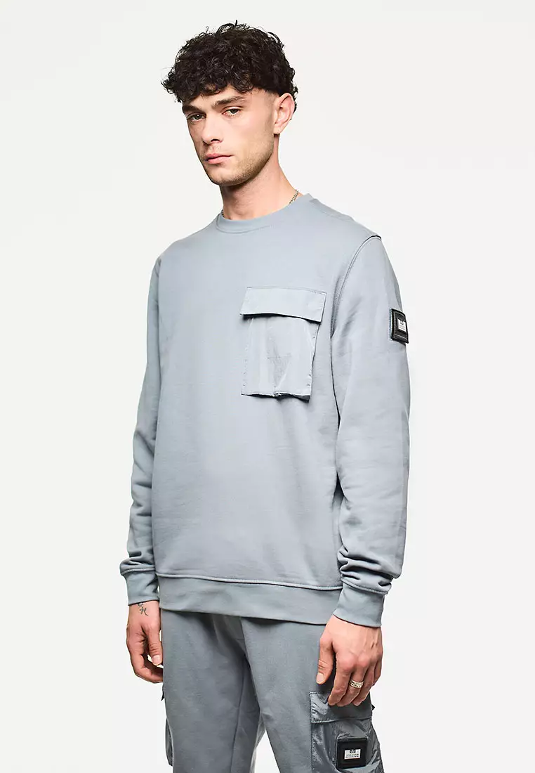 MENS PORPOISE NEVE CREW WITH PARACHUTE POCKET