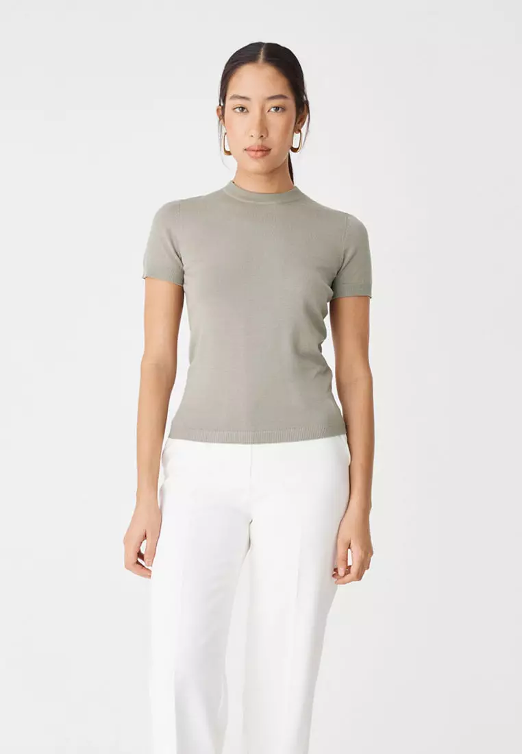 Catherine Short Sleeve Knit