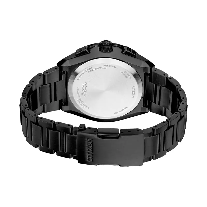 Jam Tangan Pria Citizen Promaster JY8127-59E Skyhawk A-T Men Dual Tone Dial Black Stainless Steel Strap