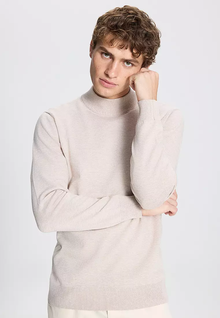 Mock Neck Sweater