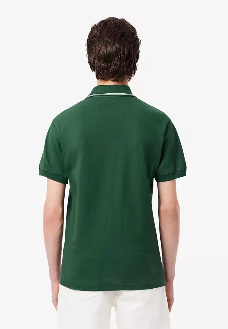 Classic Fit L.12.12 Embroidered Shield Polo Shirt