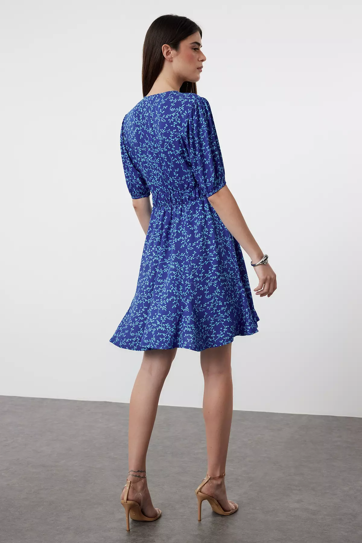 Crossover Mini Dress