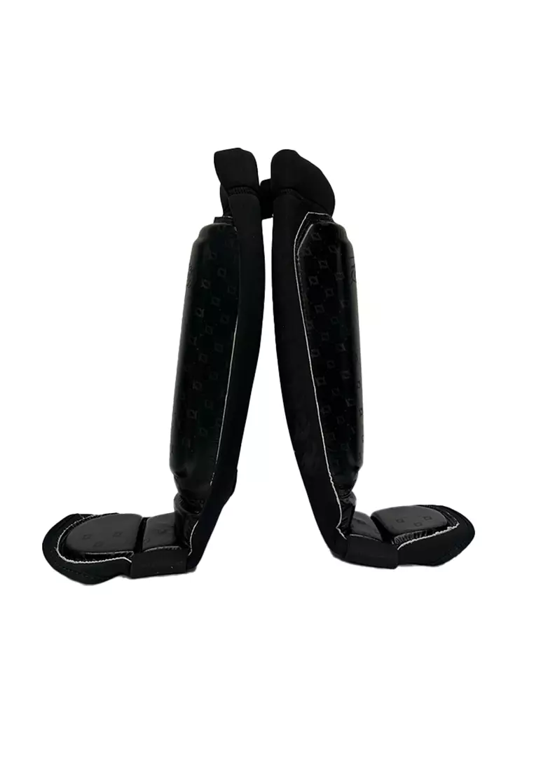 Fairtex SP6 氯丁橡膠護腿板 黑色/黑色