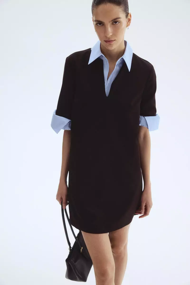 Short-sleeved dress
