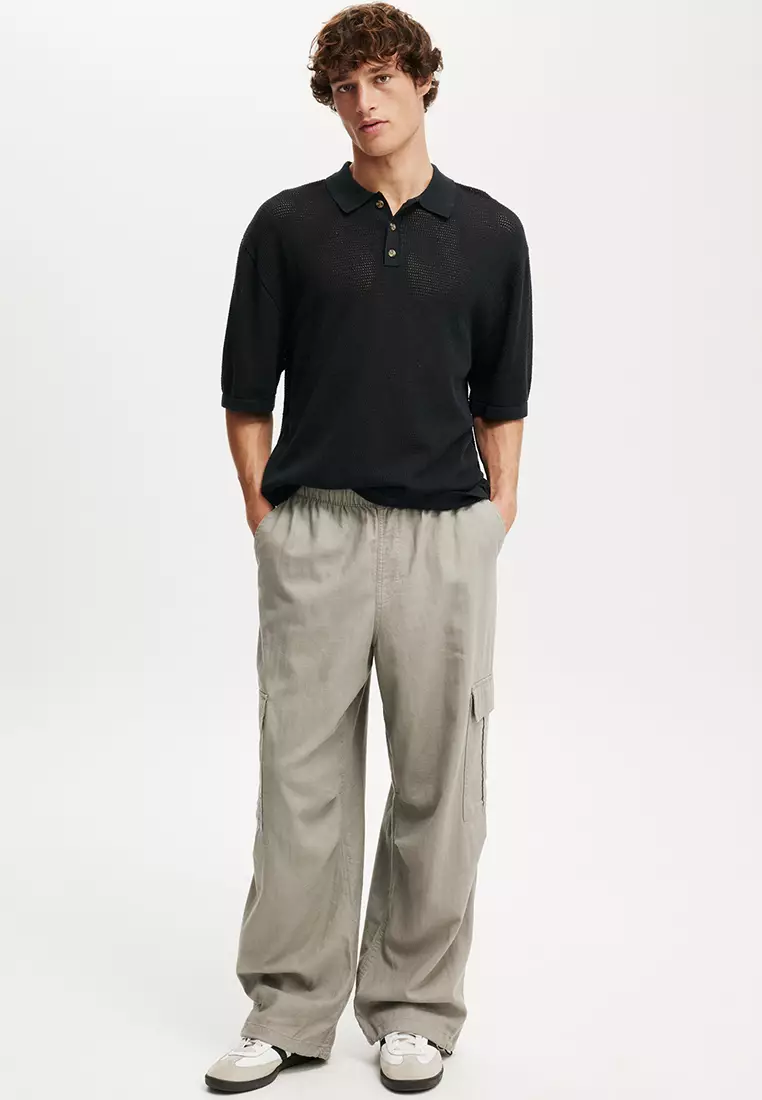 Knitted Polo Shirt