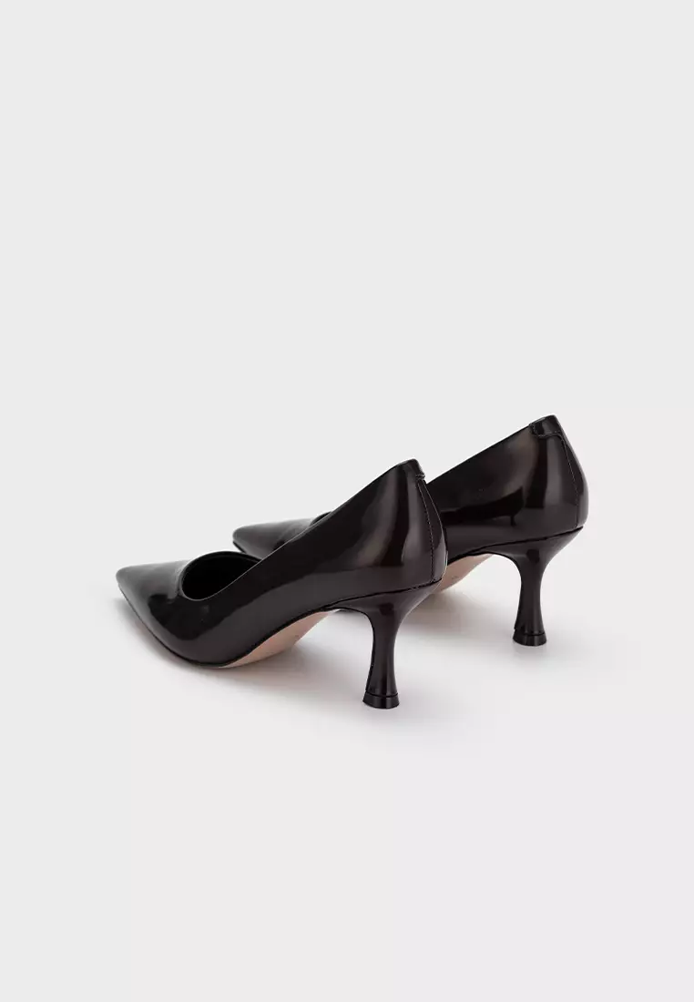 CLASSIC POINTED TOE MID HEEL PUMP