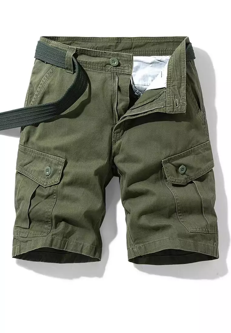 Twenty Eight Shoes Multi Pockets Cotton Casual Shorts GJL27401