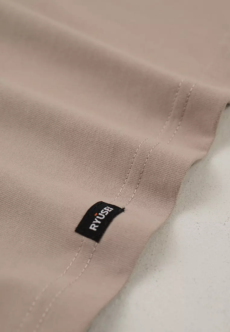 Ryusei Tshirt Oversize Hiro Light Brown