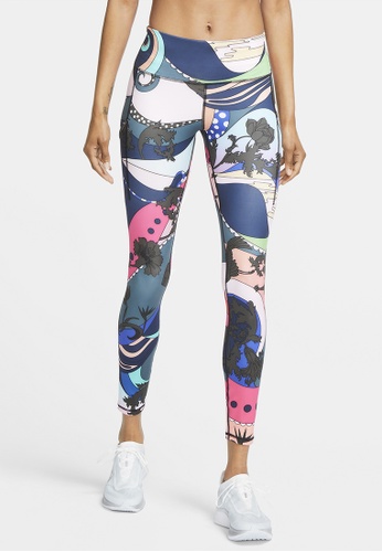 Buy Nike Icon Clash Epic Lux Printed Running Tights Online | ZALORA Malaysia
