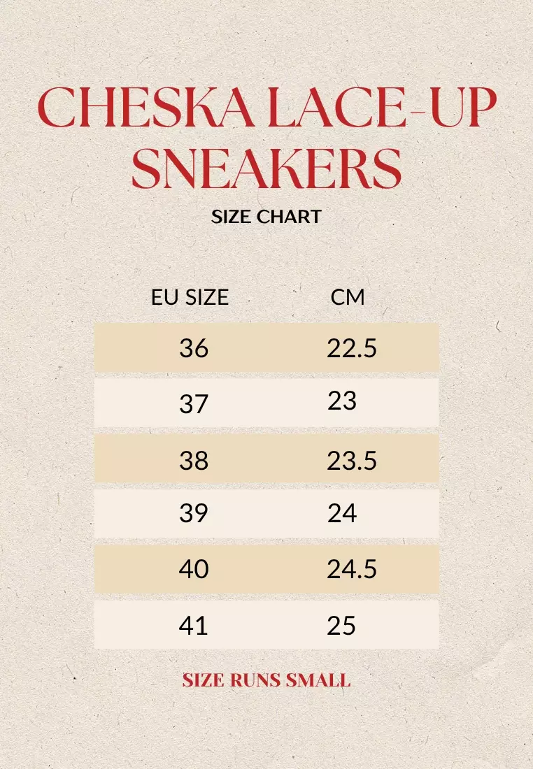 Cheska Lace-Up Sneakers