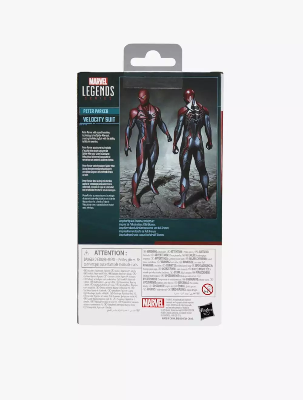 Marvel Legends Series Gamerverse Velocity Suit Peter Parker - AVSG0636