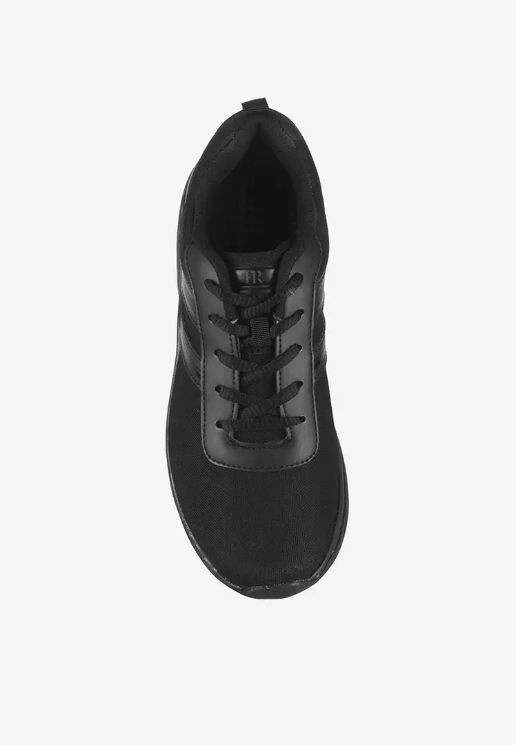 Jual Fransisca Renaldy Sepatu Sekolah Sneakers Pria Full Black M.Axel ...