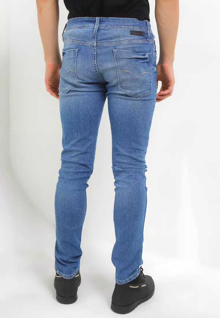 TRIPLE Celana Jeans Stretch Slim Fit