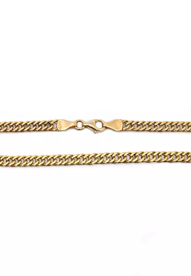 18K Italian Made Yellow Gold Bracelet