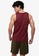 ZALORA ACTIVE red Mesh Back Detail Tank Singlet 073C3AAA555BD7GS_2