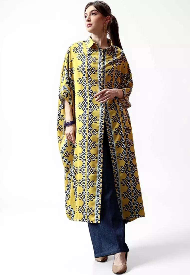 Kanzi Collared Kaftan