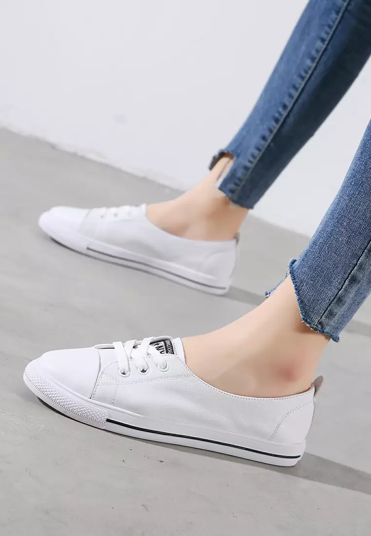 Smart Causal Leather Sneakers RX82008