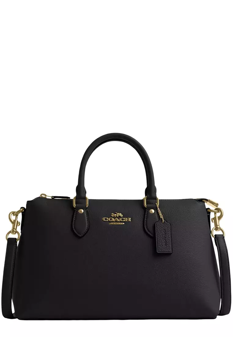 Buy Coach Georgia Satchel Bag - Black CR156 2026 Online | ZALORA
