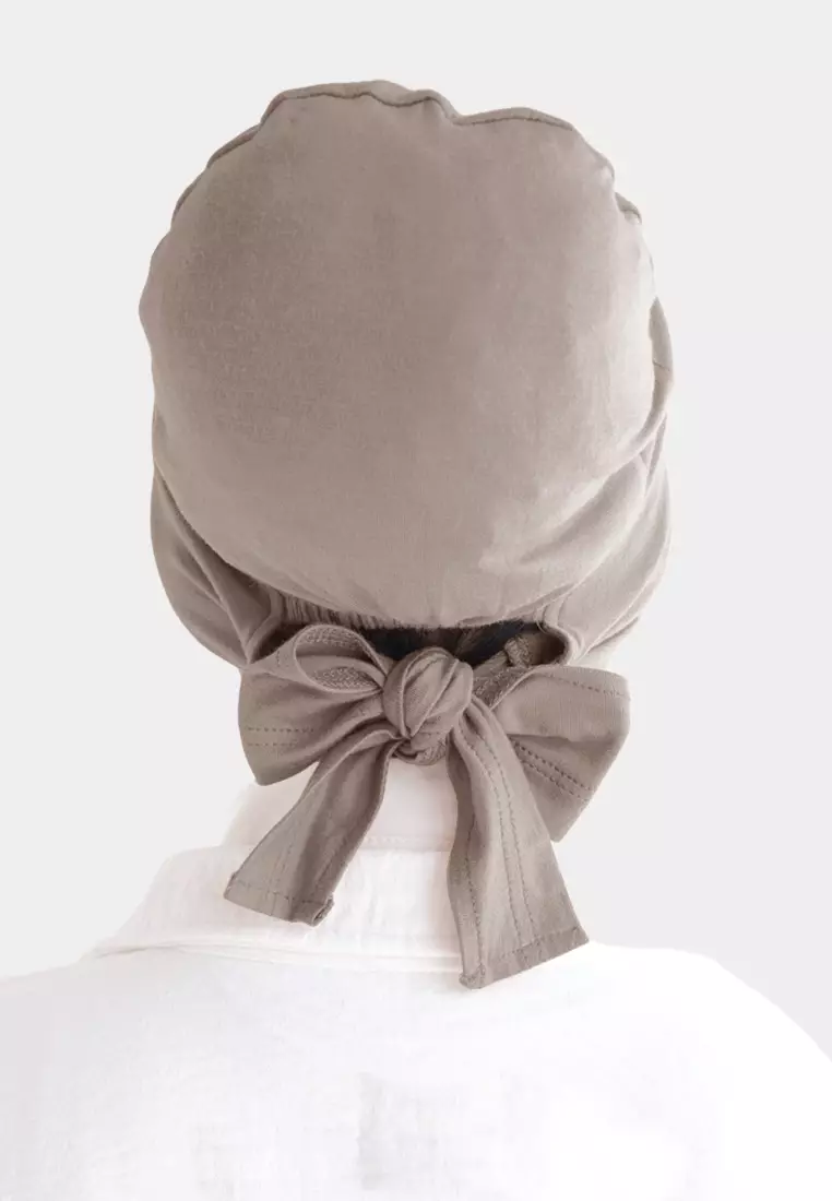 Cotton Bee - Inner Ciput Tencel | Ciput Hijab | Inner Hijab - Tan Brown