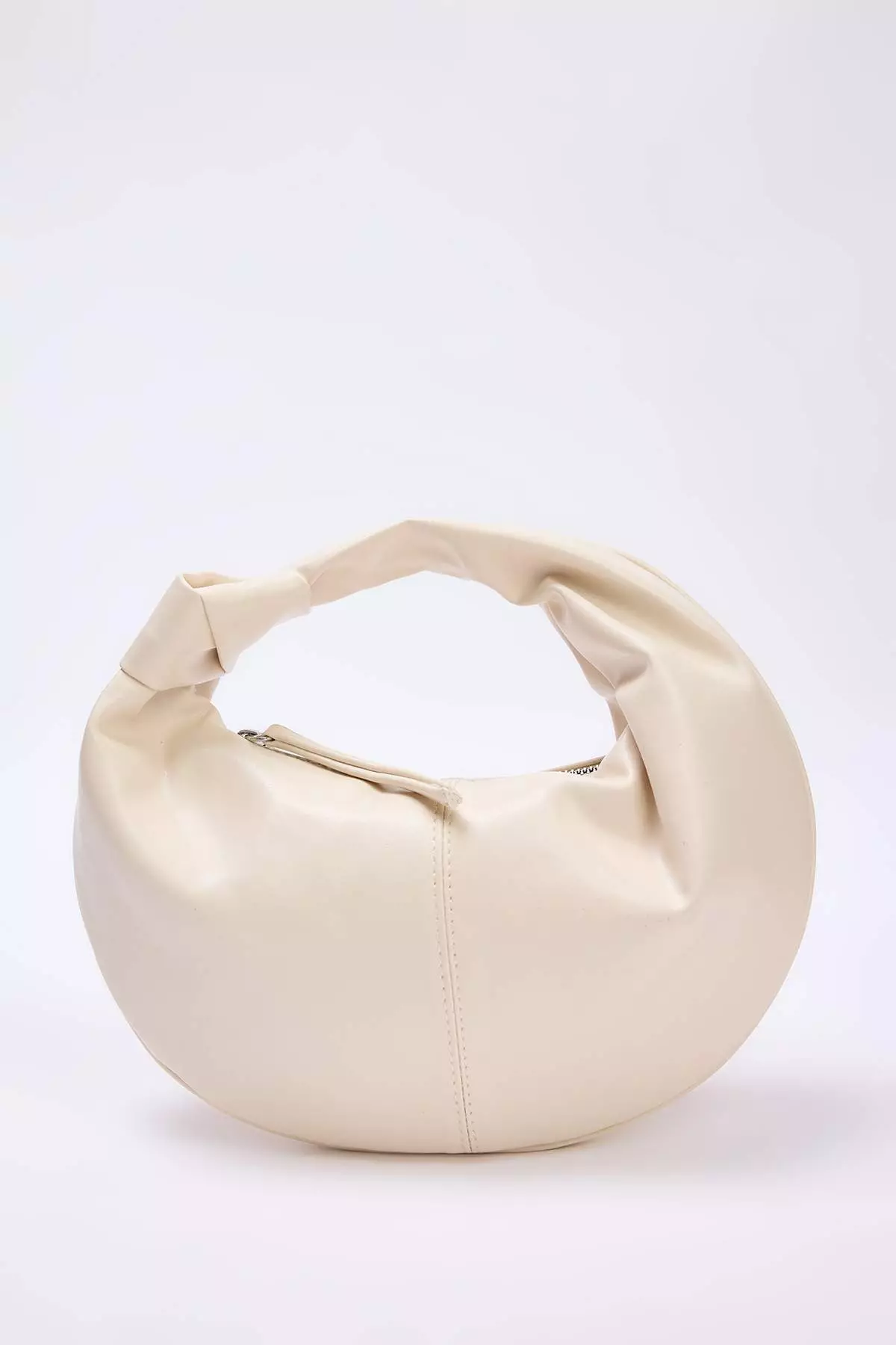 Beige Brown Women'S Mini Size Oval Shoulder Bag Takss25Oc00068