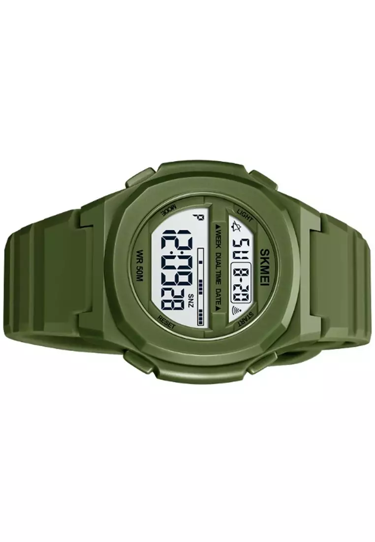 Jam Tangan Digital Pria Waterproof Many Function Strap Tali Material PU Silicone GN95 ORIGINAL