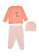 LC Waikiki orange Cotton T-Shirt Trousers and Headwear Set F5A85KA094BB24GS_1