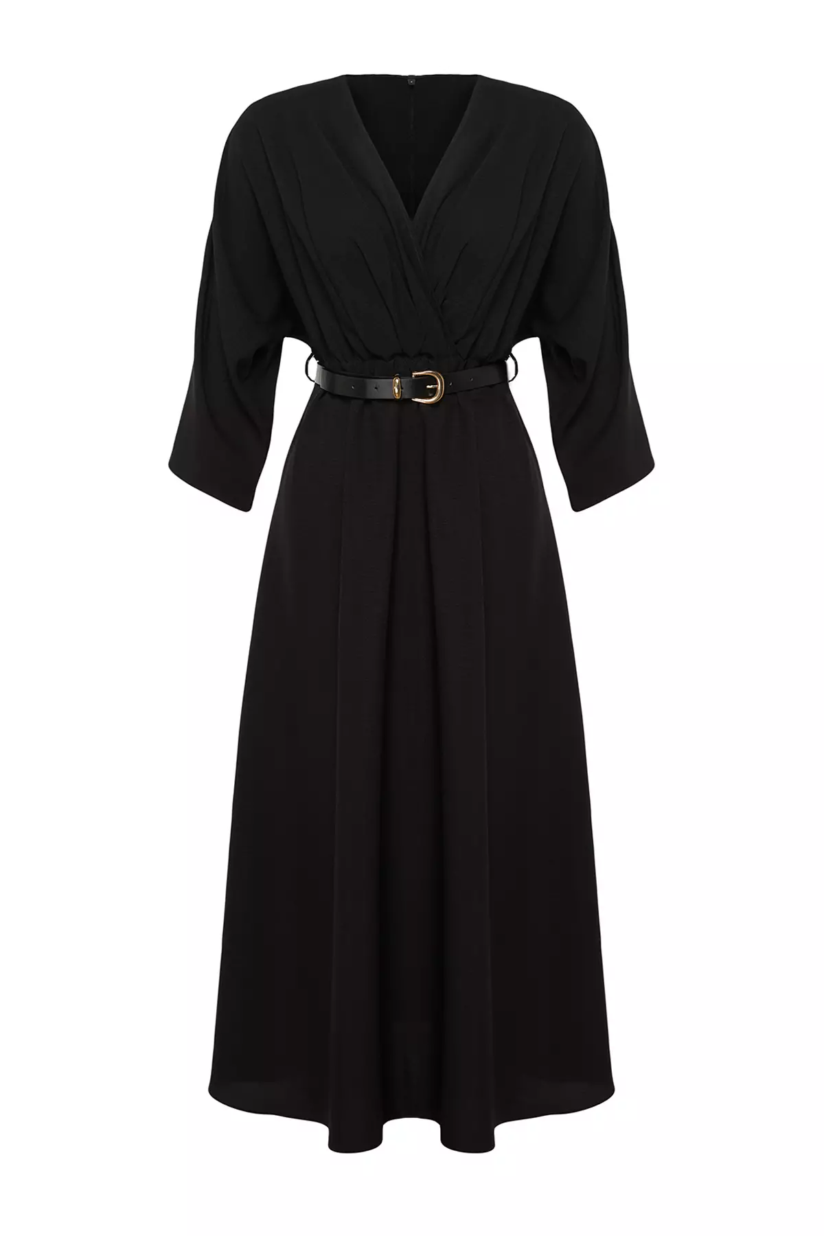 Wrap Midi Dress