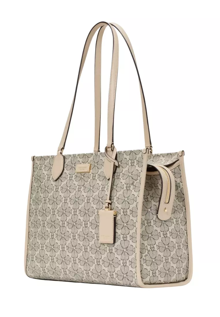 Kate Spade Spade Flower Coated Canvas Large Market Tote