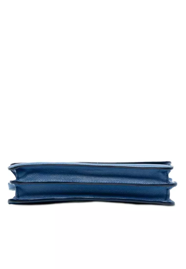 Pre-Loved Prada Saffiano Wallet On Strap