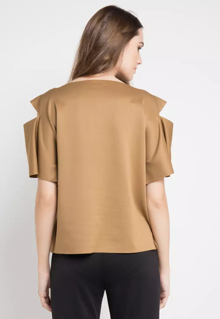 Blouse Shoulder Perforated