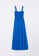 LC WAIKIKI blue Square Collar Straight Strap Crinkle Women's Dress 1FA8FAA4C56804GS_1