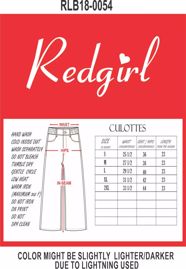 Denim Cullotes Ladies