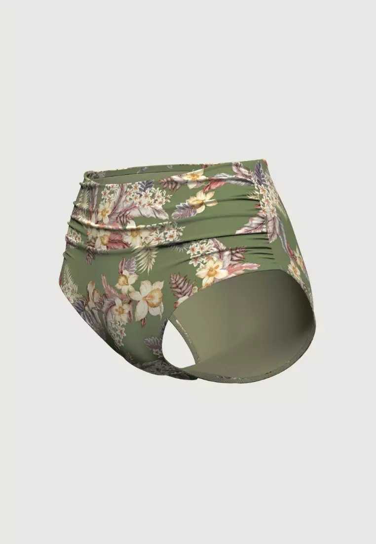 Desert Tropics Olive High Waisted Pant