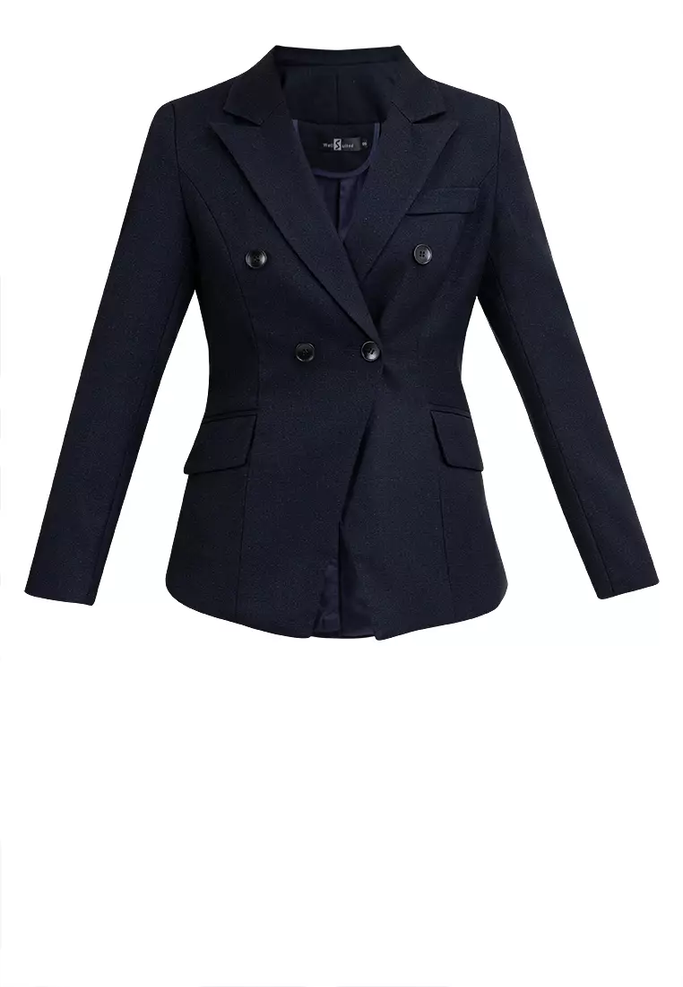 Textured Suit Blazer