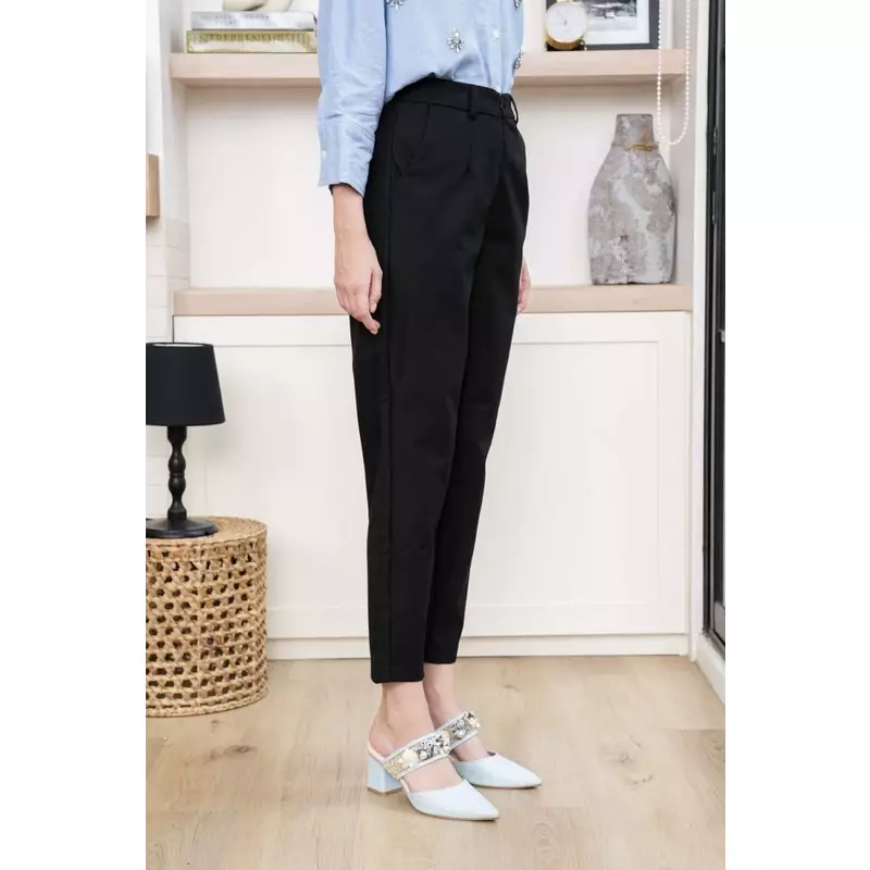 Klamby - Ivy Ankle Pants Wire Black