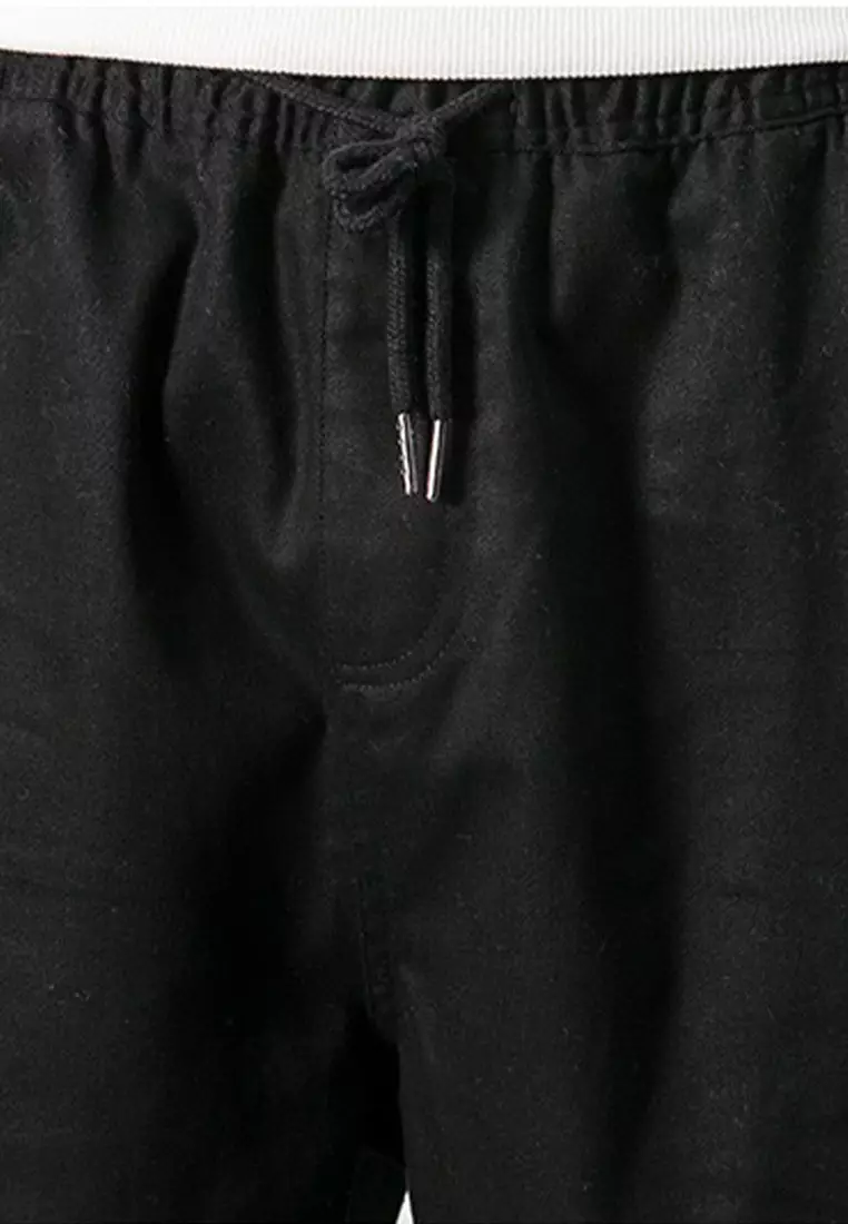 寬鬆休閒魔術貼工裝褲 J003