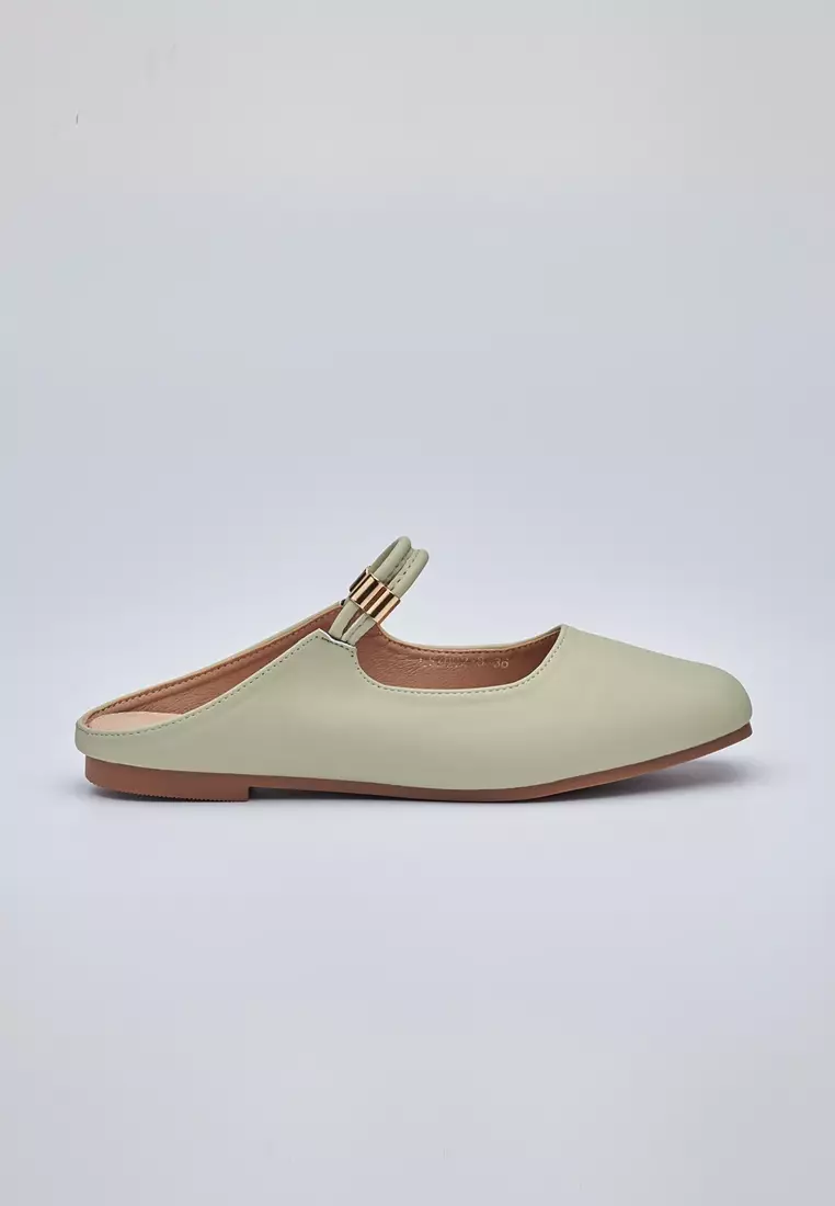 Discount on Rucini  shoes - SKU: Rucini Ladies Square Toe Ballet Flats