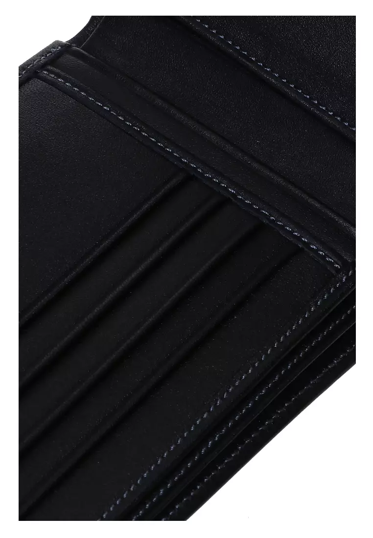 Berkly Casual Wallet Pria Many Slot Handmade Material Genuine Leather Kulit 798 ORIGINAL - Black
