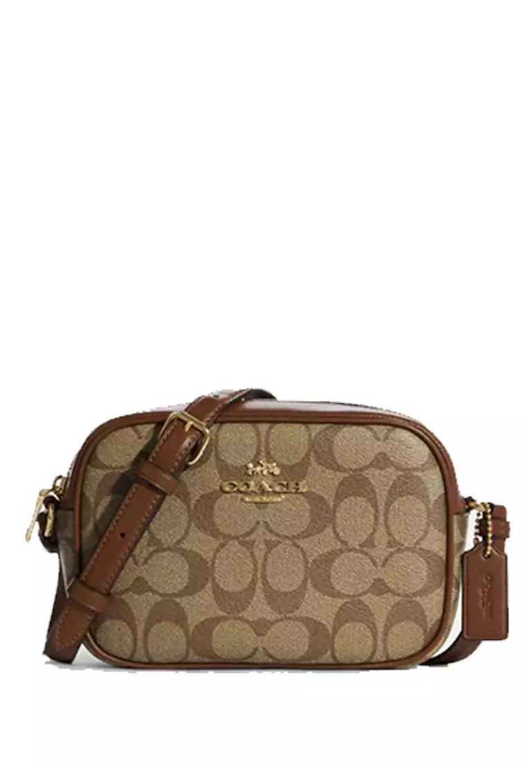 Coach COACH Mini Jamie Camera Bag In Signature Canvas