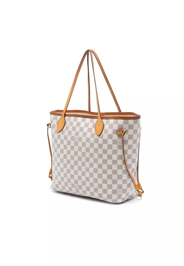 Pre-Loved Louis Vuitton Damier Azur Neverfull Mm