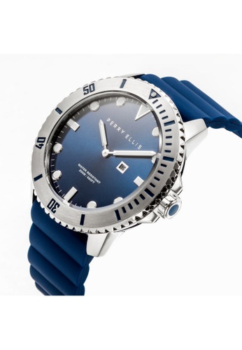 Perry Ellis Deep Diver 42mm Quartz Watch 06002-03