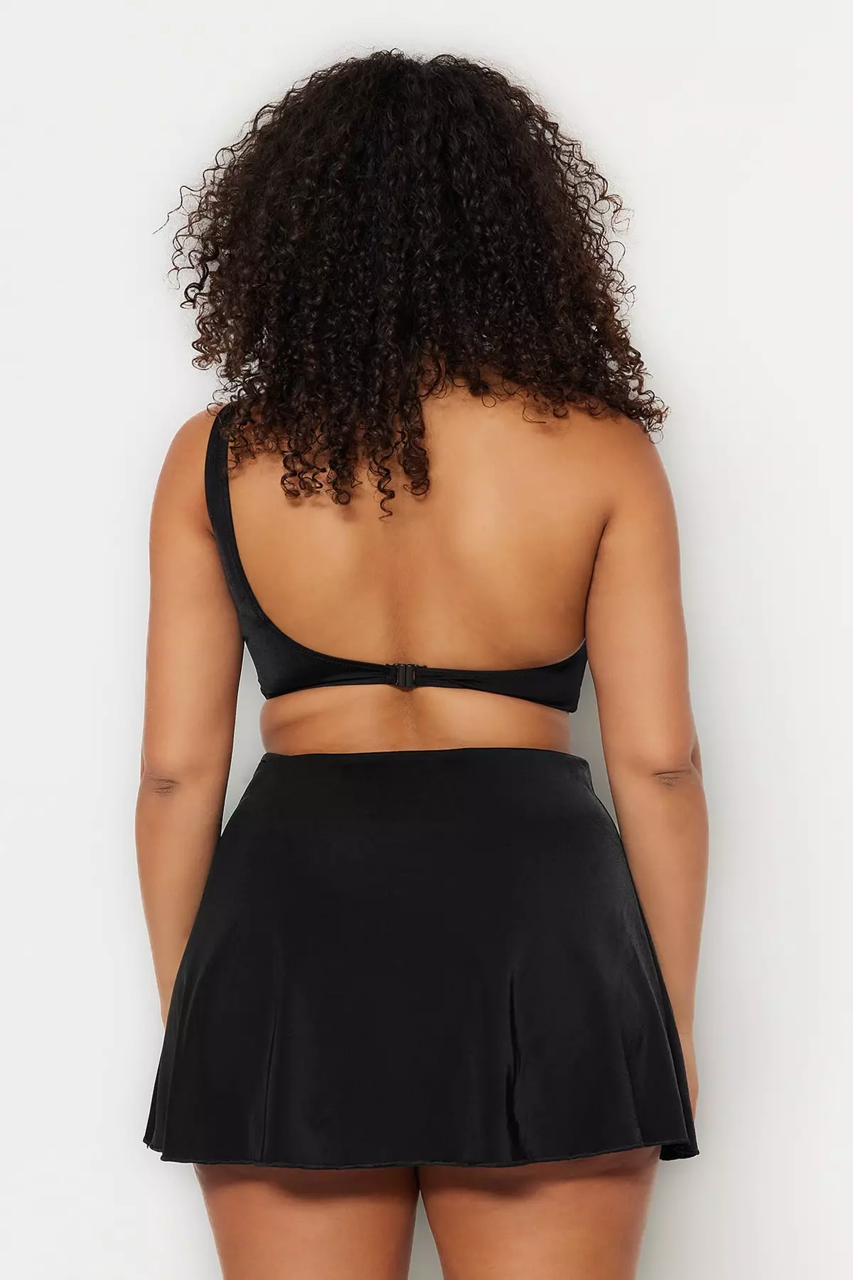 Plus Size Basic Skort