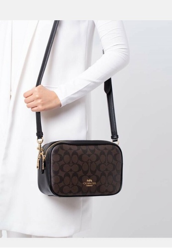 Coach jes double zip leather crossbody clearance